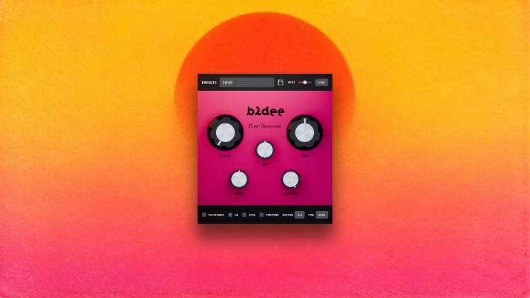 B2DEE BBD delay plugin by Rust Romance